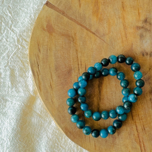 Pulseira Quartzo Azul — Paz e Comunicação